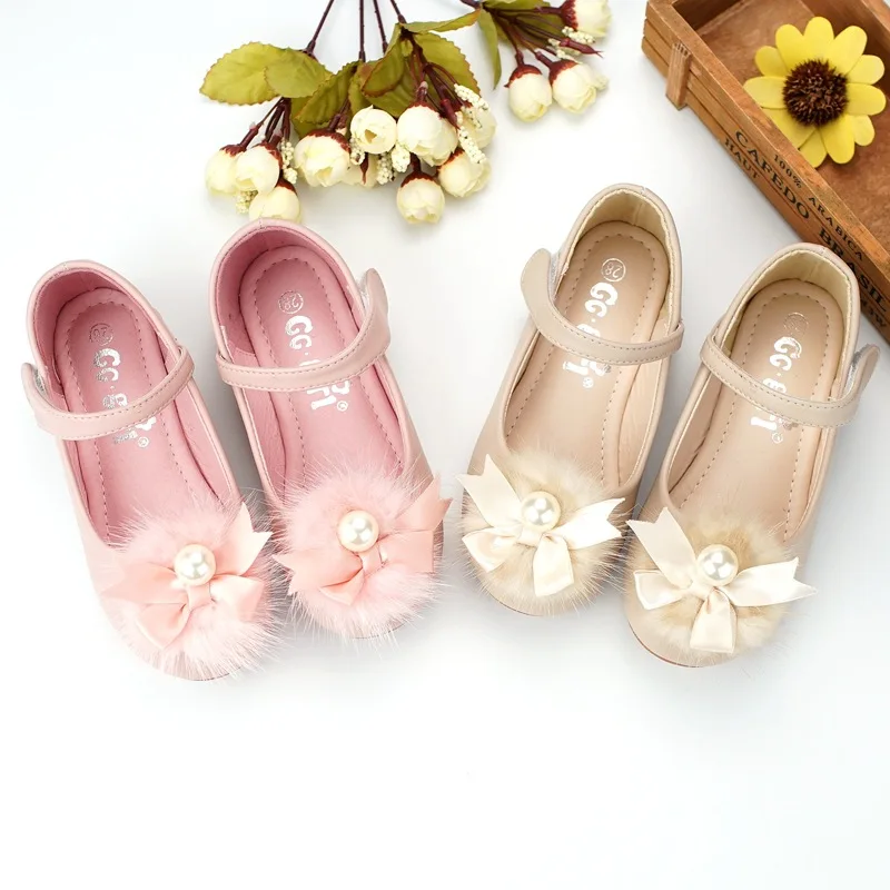 2017 г. Весенне Осенняя детская обувь для маленьких девочек тонкие кожаные туфли с