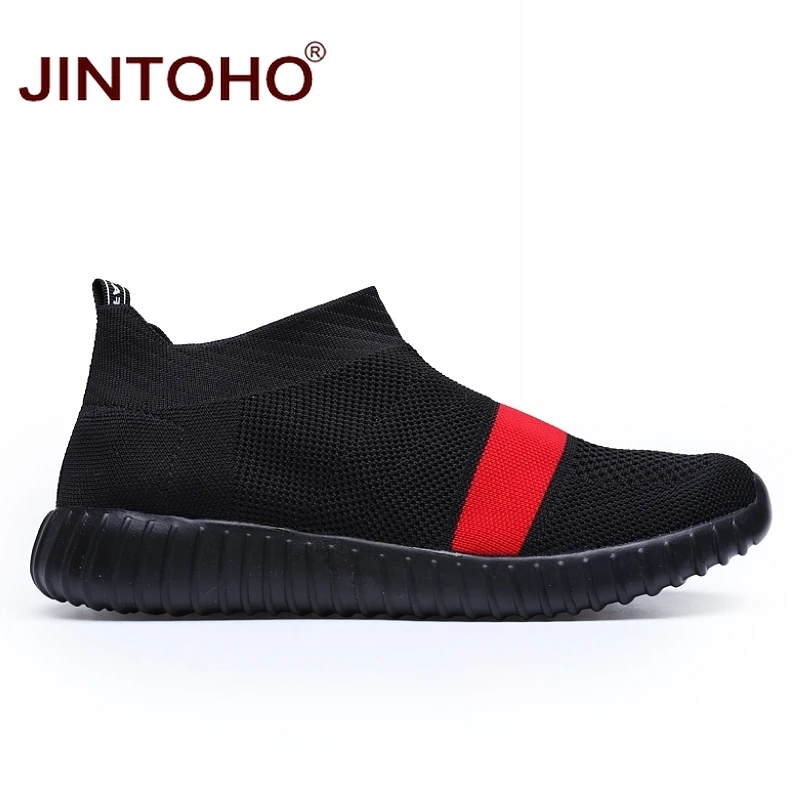 Кроссовки JINTOHO мужские без шнуровки повседневные брендовые лоферы дешевые
