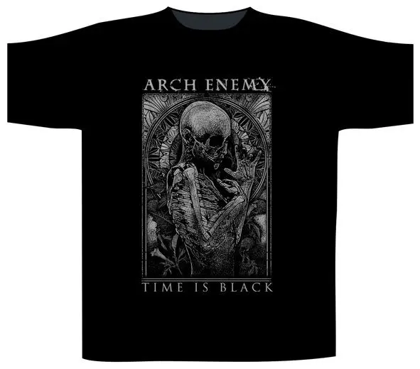 Футболка Arch Enemy Time Is Black новая и официальная! Короткий рукав скидка 100% хлопок