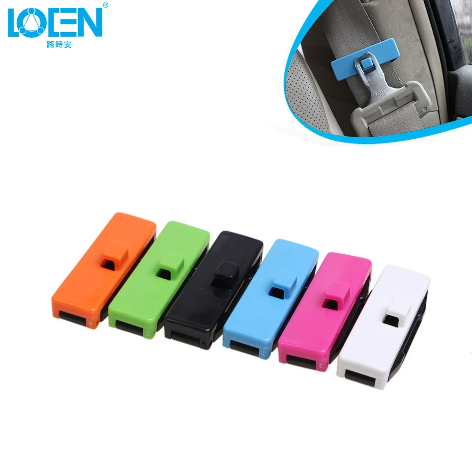 2 шт./лот фиксатор ремня безопасности автомобиля противоскользящая Регулируемая