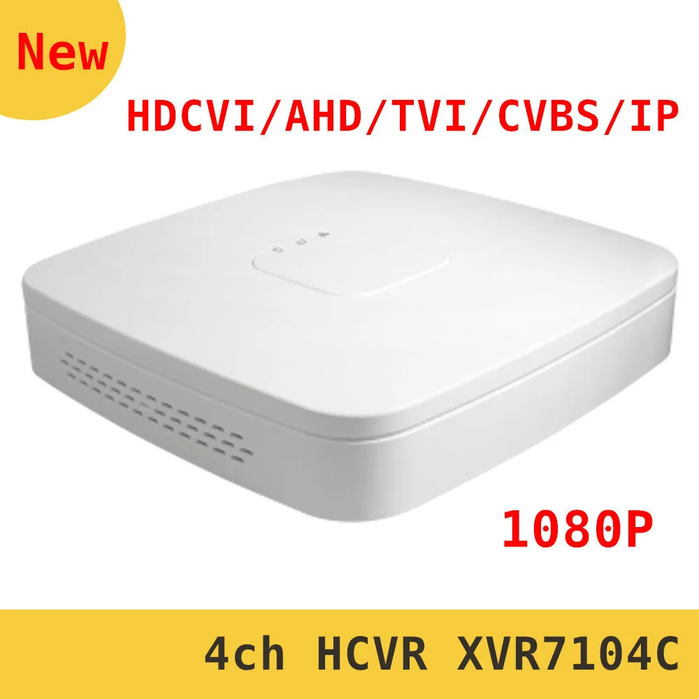 Оригинальный DH коаксиальный HCVR XVR7104C 4 канала пента Брод 1080 P Smart 1U цифрового видео