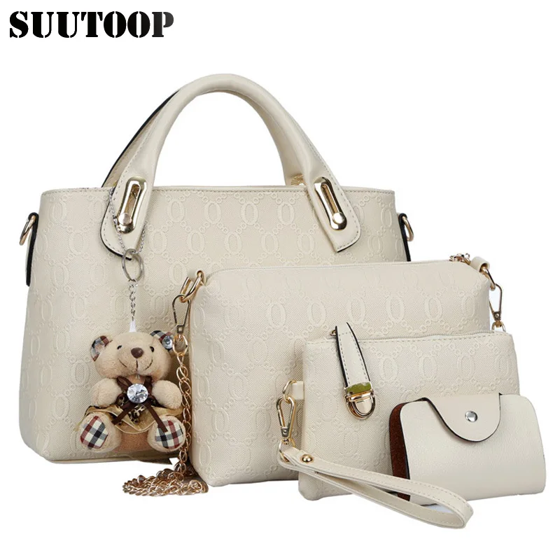 Комплект женской сумки через плечо комплект из 4 предметов|women handbags set|handbag setbag set |