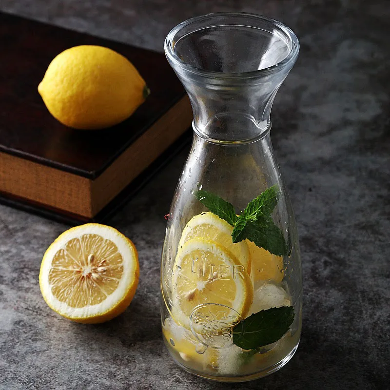 Water Bottle Coffee Cup Glass Jug Pot Cool Lead-free Glass C