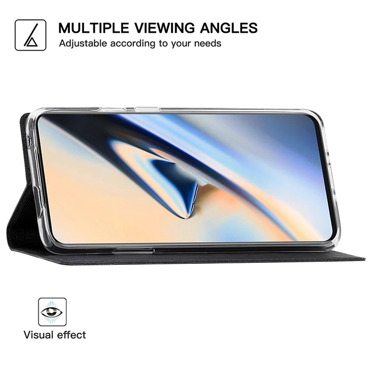 Для Oneplus 7T 7T Pro Чехол для телефона кошелек Мягкий противоударный флип защитный чехол для Oneplus 7 7 Pro Анти-падение флип чехол