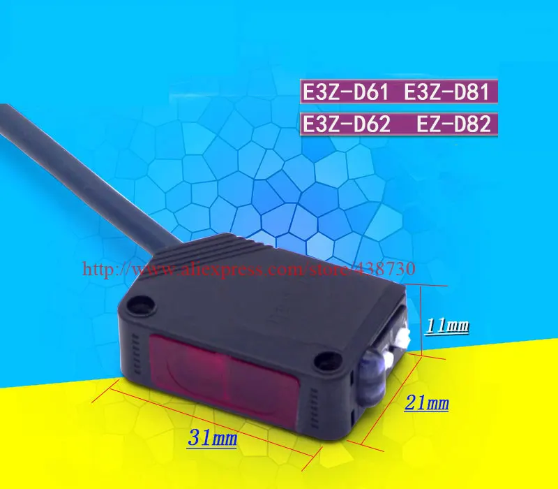 1 шт. инфракрасный Диффузный фотоэлектрический выключатель E3Z-LS61 E3Z-LS63 E3Z-D61 E3Z-D62 /