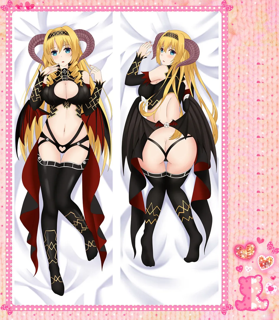 

Japanese Anime Cartoon The Seven Deadly Sins Double sided hugging Pillow Case Pillow Cover Pillowcase Peach Skin 2 Way 77008