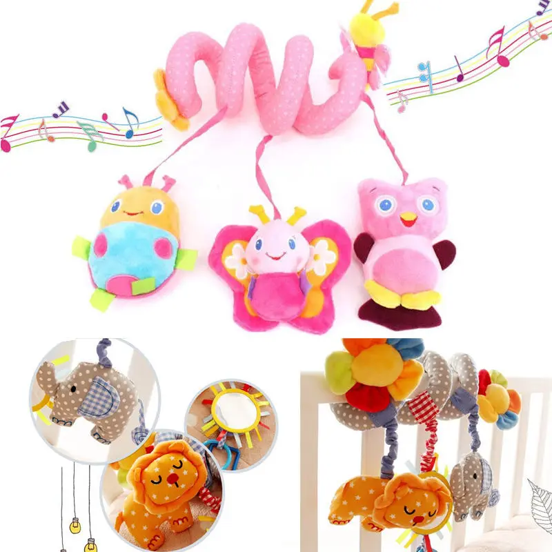 Детская коляска pudcoco подвесная Музыкальная погремушка в виде колокольчика