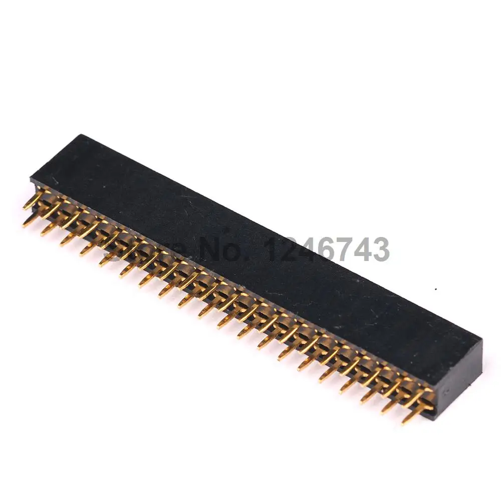 

10PCS 2*20 pin 2.54mm Double Row Straight Header Female Connector