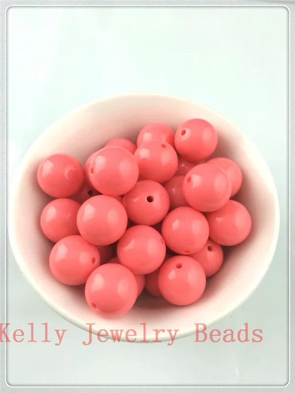 

New Fashion 6mm Peach/Purple/Dark Green Acrylic Round Ball Beads For Jewelry Making DIY Beads 3000pcs Acrylic Chunky Beads
