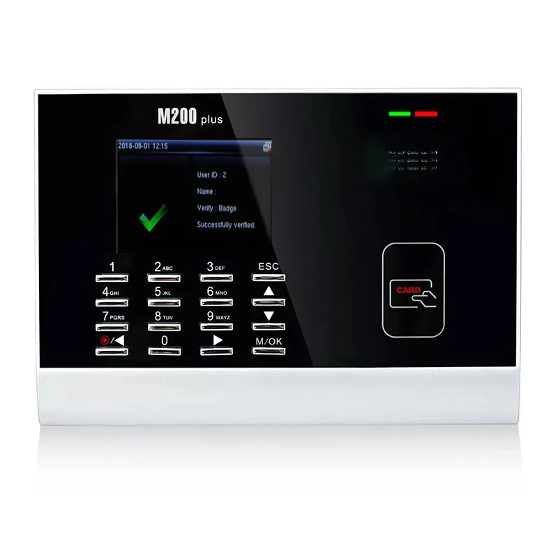 ZK M200Plus TCP/IP пуансонная карта посещаемость времени терминал запись карты 125 кГц