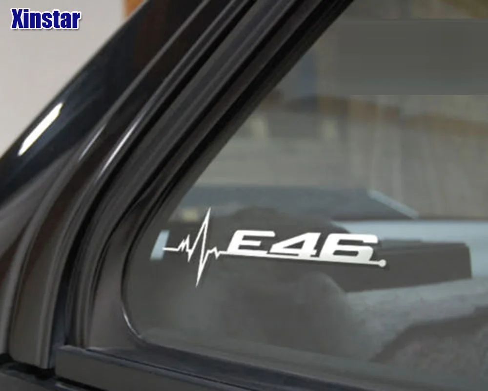 2 шт./лот M power performance E28 E30 E34 E36 E39 E46 E60 E61 E62 E90 E91 E92 логотип автомобиля Наклейка на окна