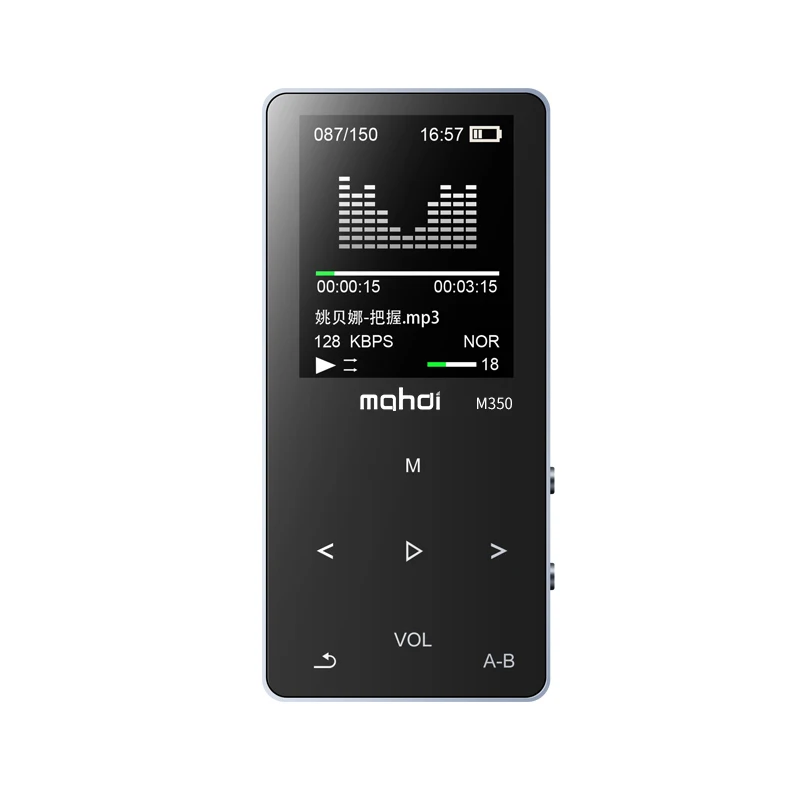 Bluetooth MP4 плеер Встроенные динамики Металл hifi портативный mp3 музыкальный плеер электронная книга Запись голоса fm-радио видео плеер