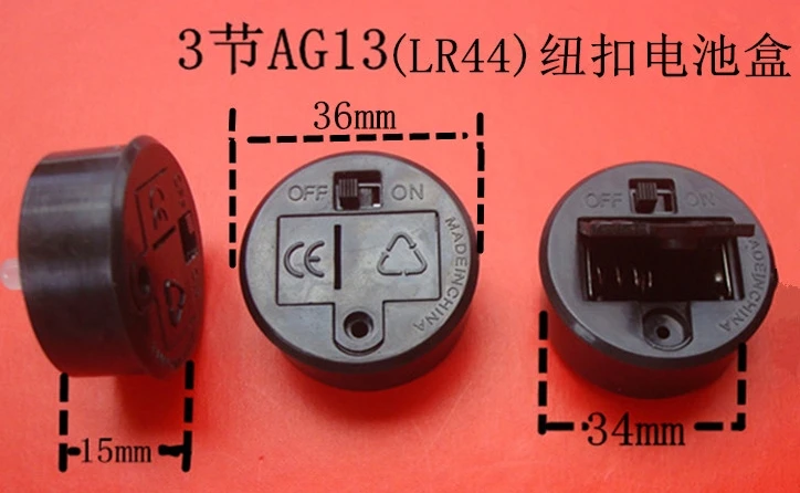 

80pcs LR44 Battery Holder AG13 Battery Packs