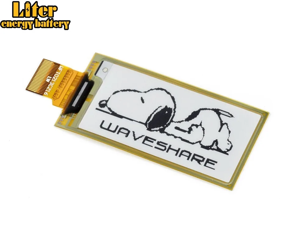 Waveshare 212x104 2 13 дюймовая Гибкая шляпа для E Ink display Raspberry Pi(2B/3B/Zero W). Два цвета: черный