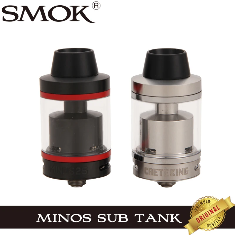 Оригинальный Smok Minos Sub Танк 4 мл ёмкость дно поток воздуха электронная сигарета