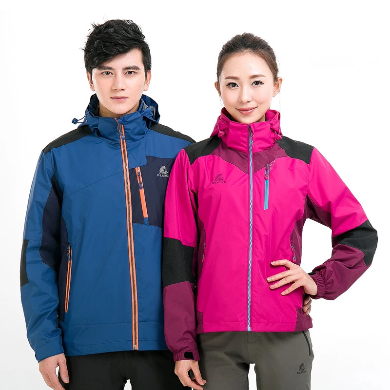 2016 Открытый Куртка Мужчины И Женщины Кардиган Сгущает Теплый Флис Ветровка С