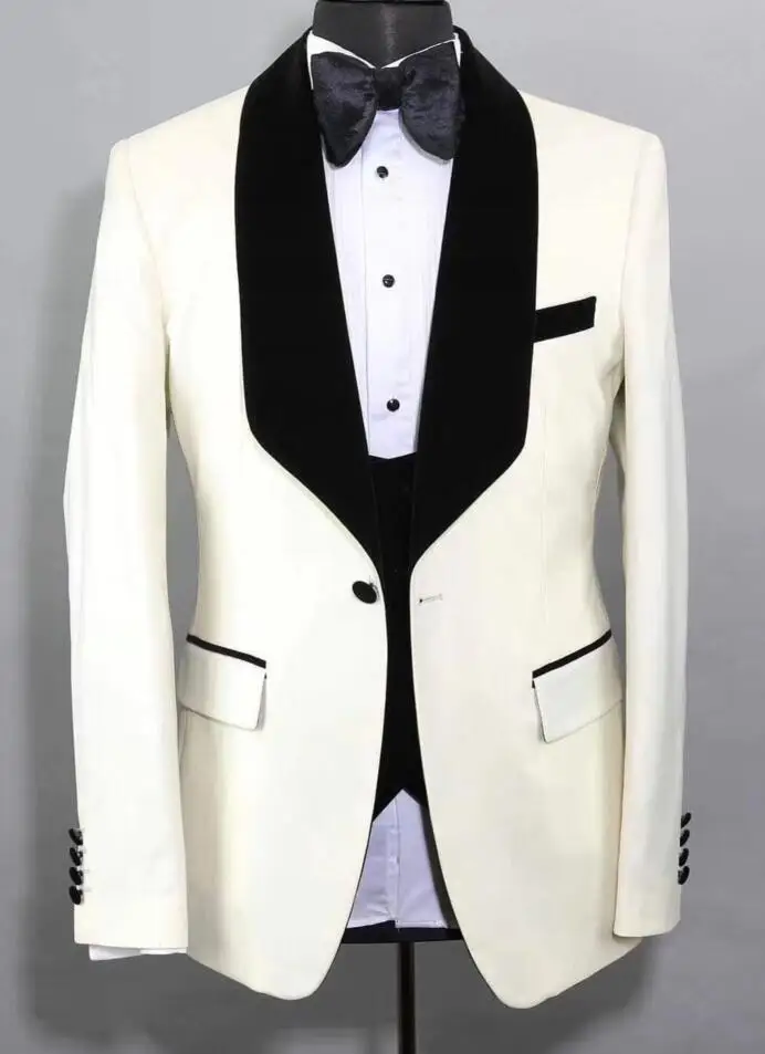 3 Для мужчин свадебные костюмы Slim Fit Комплект из 3 предметов смокинг жениха дружка мастер церемоний Главная сцена куртка брюки жилет певица костюм - Цвет: 3