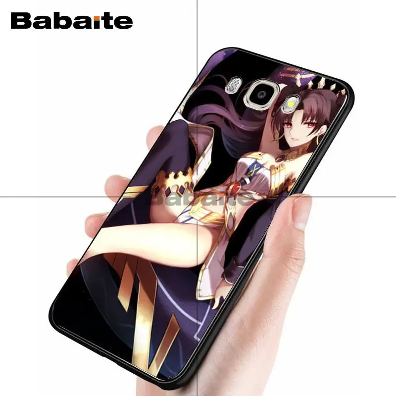 Babaite FGO ishtar rin новое поступление черный чехол для сотового телефона samsung j7 2017 j8 j62018