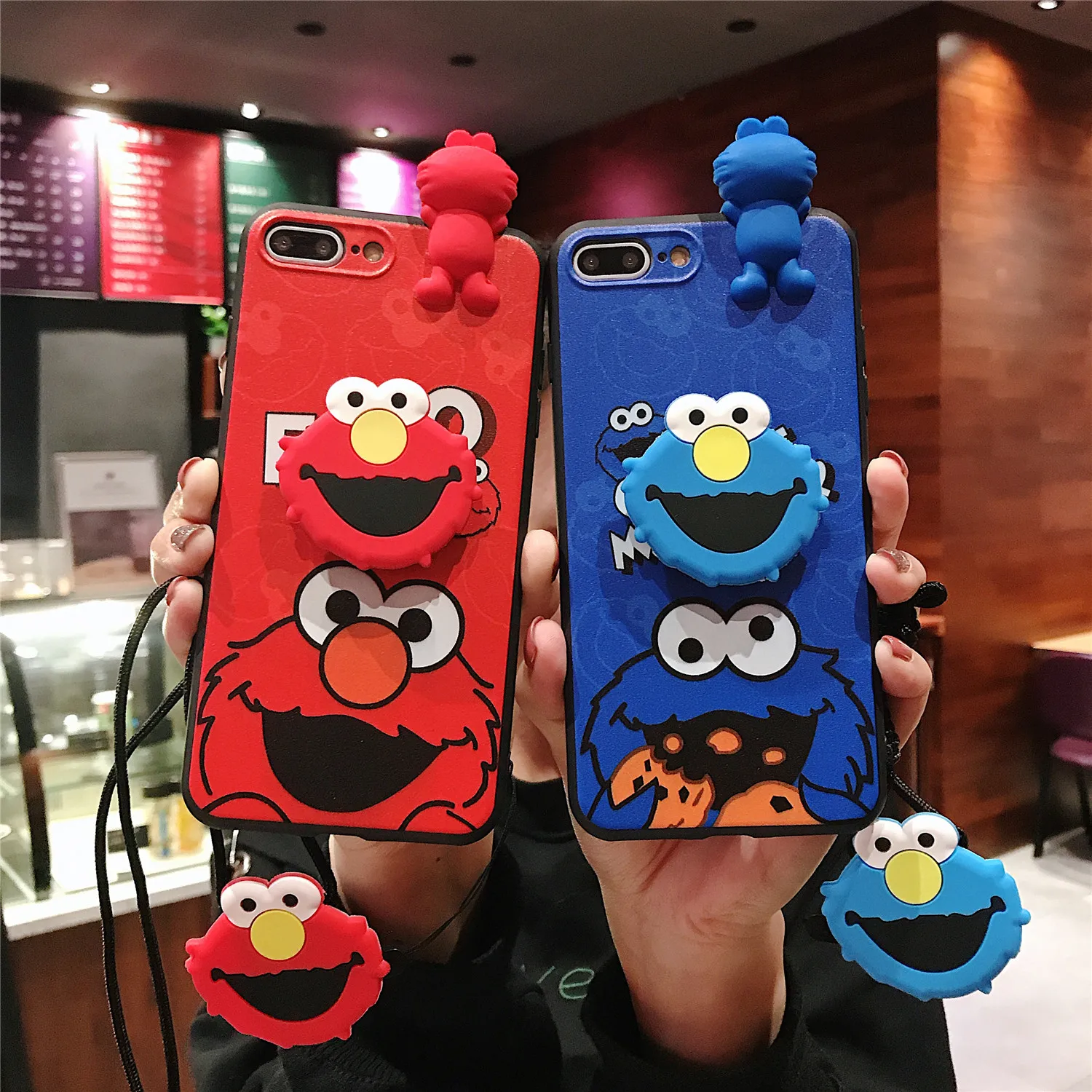Чехол ELMO My TPU для iPhone 11 Pro Xs Max XR 6 7 8Plus мягкий чехол на ремешке телефона|Бамперы| |
