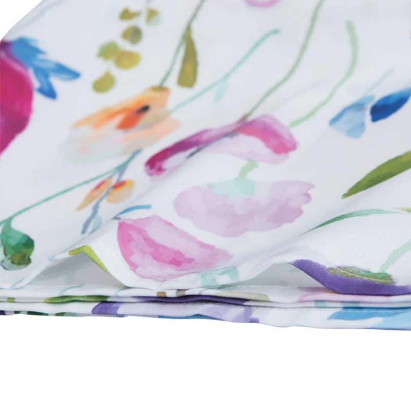 Новинка весны полиэстер Скатерти яркий цветочный принт скатерти