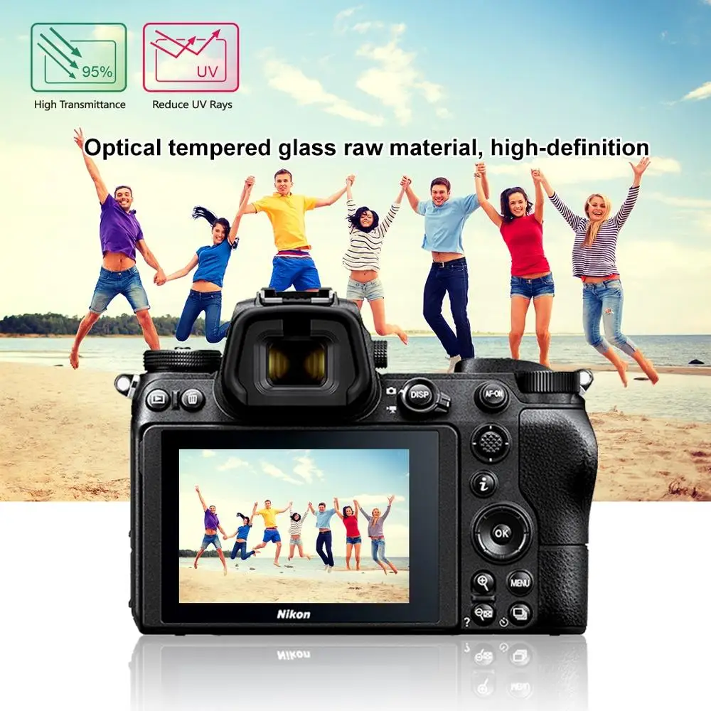 Камера puluz Экран протектор для Canon закаленное стекло 2.5D 9h пленка для Canon EOS R 7D2 5D2 6D SX700 100D 200D 1200D 650D G7X