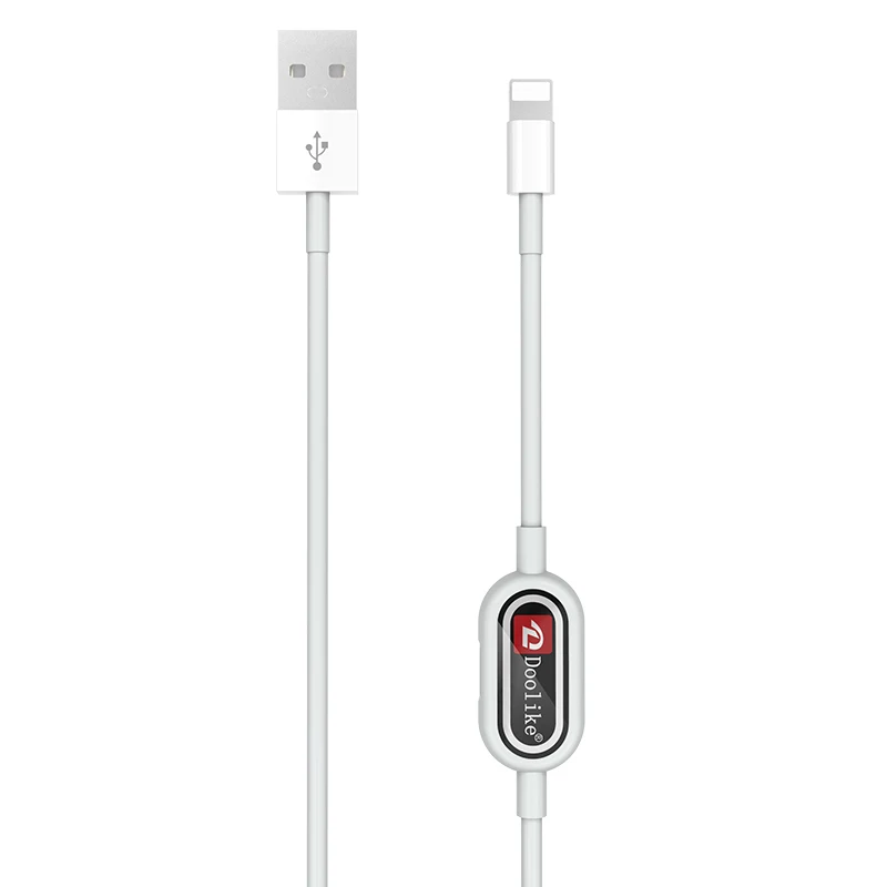 Аудиоадаптер Doolike для наушников с разъемом Lightning iPhone 7 8Plus X зарядный/аудио кабель 2