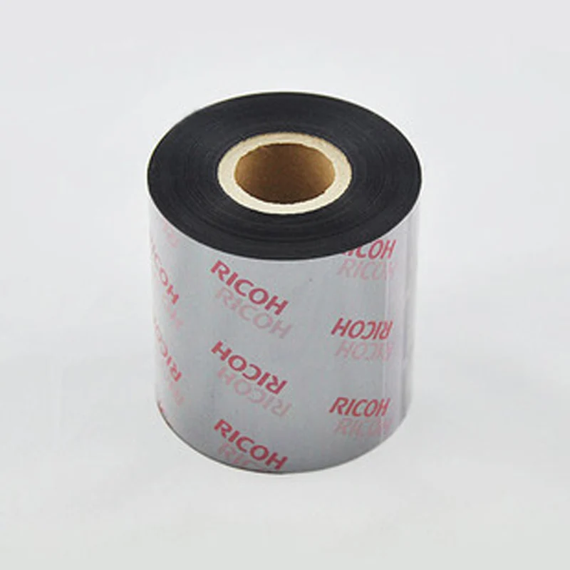 Ricoh resin black ribbon 60mm*300M thermal label transfer suit for printing silver PET scratch resistance|suit suit|suit blacksuit 3 |