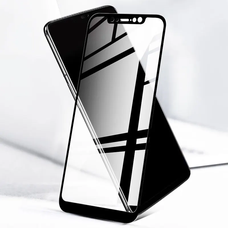 Полностью закаленное стекло для Xiaomi Pocophone F1 Mi 8 A2 A1 Mi8 SE Redmi 6A 6 Pro 5 Plus S2 Note Передняя
