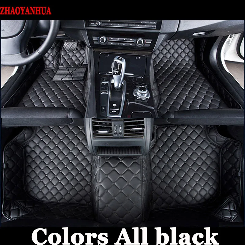 

ZHAOYANHUA Car floor mats for BMW 1 series E81 E82 E87 E88 116i 118i 118d 120i 120d 125i 128i 130i 135i 6D car styling liners