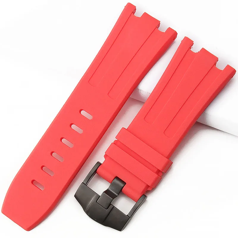 

AP Camo Silicone Rubber bracelet watch band camoflag 28mm watchband for AP strap men Bracelet For Audemars And Piguet logo on