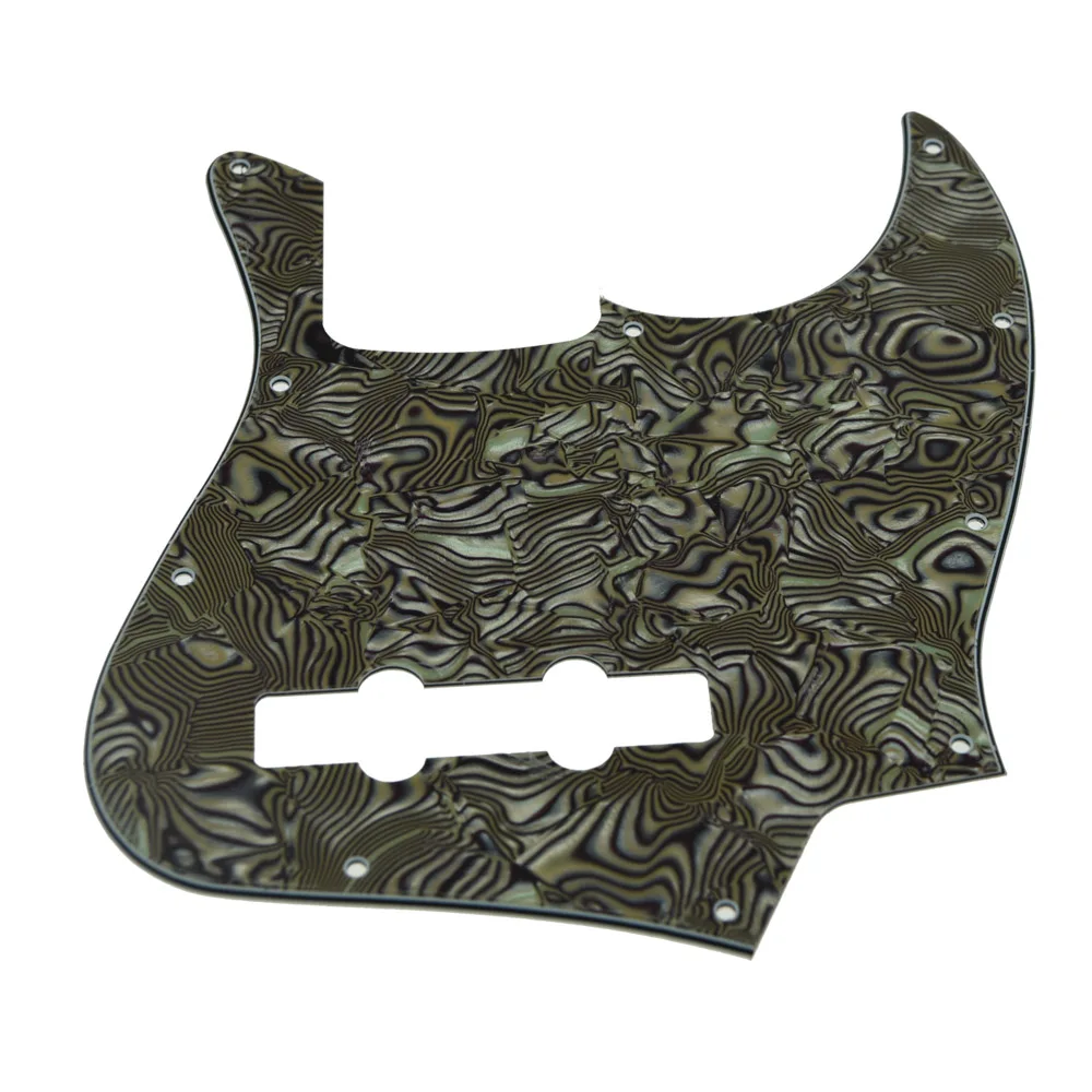 Bronze Shell KAISH стандарт Jazz J Bass Накладка для защиты деки с винтами Scrach пластины различных цветов - Цвет: Bronze Shell