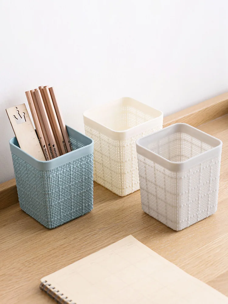 Пустотелая квадратная маленькая ручка держатель офисная канцелярская трубка