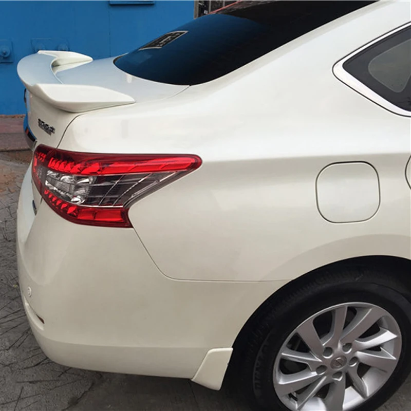 Спойлер для Nissan Sentra высококачественный спойлер из АБС-материала заднего крыла