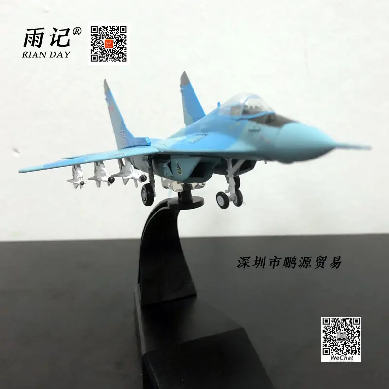 Амер 1/100 весы военная модель игрушки Русский Микояна миг-29 истребитель литой металлический самолет модель игрушки для подарка/Коллекция