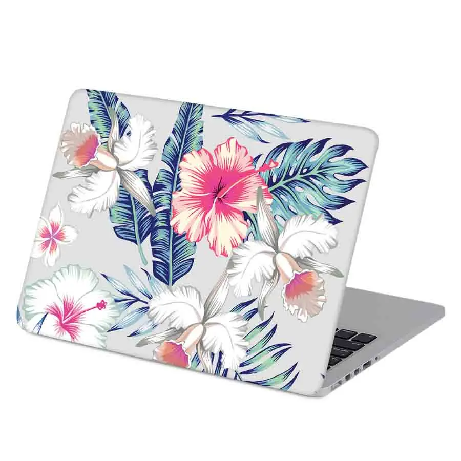 Акварельная цветочная картина наклейка для ноутбука Macbook Pro Air Retina 11 12 13 15 дюймов Mac