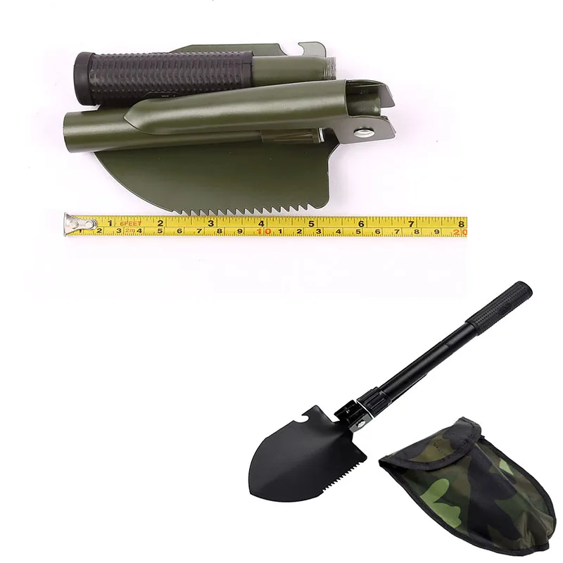 Военный портативный складной лопата для пляжа Лопата выживания лопатка Dibble