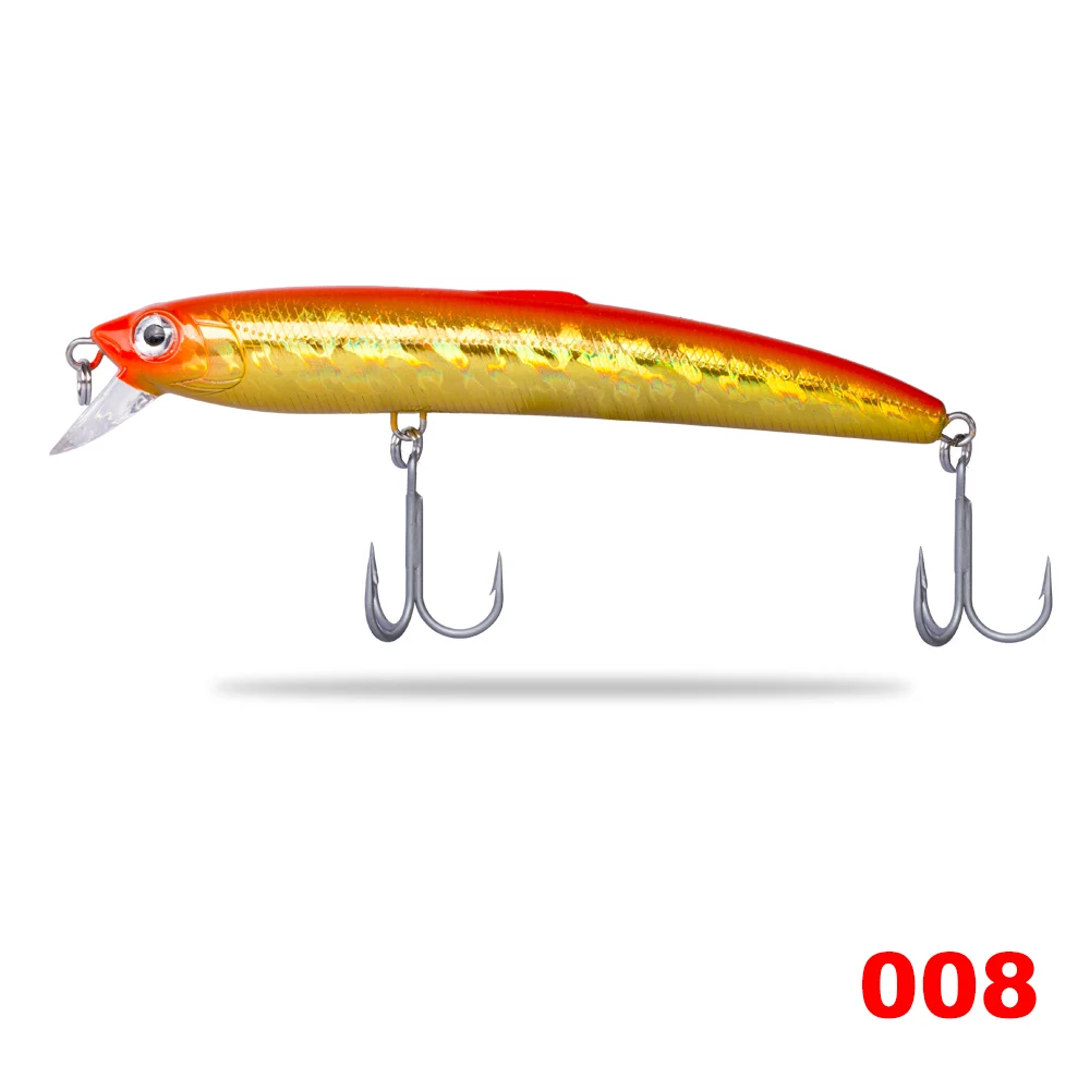 008 Hunthouse smith saruna, приманка для морской рыбалки, jerkbaits, жесткая приманка в виде гольяна, 12,5 см/17,5 г, 14,7 см/27 г, твердая приманка для морской рыбалки - Цвет: 008