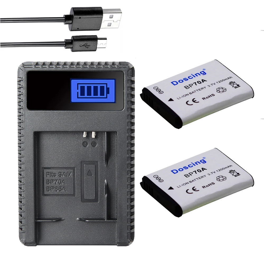 Зарядное устройство для Samsung ST90 ST150F ST700 ST6500 SL50 SL600 WB30F WB35F WB50F ES70 ES80 ES91|Цифровые