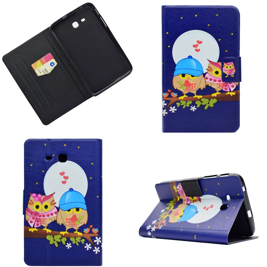 Misolocat Tablet чехол для samsung Galaxy Tab 3 Lite 7 0 ''T110 флип-чехол со стойкой из