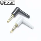 1 шт., L-образный разъем для наушников, 3,5 мм, 5 полюсов, 3,5 дюйма