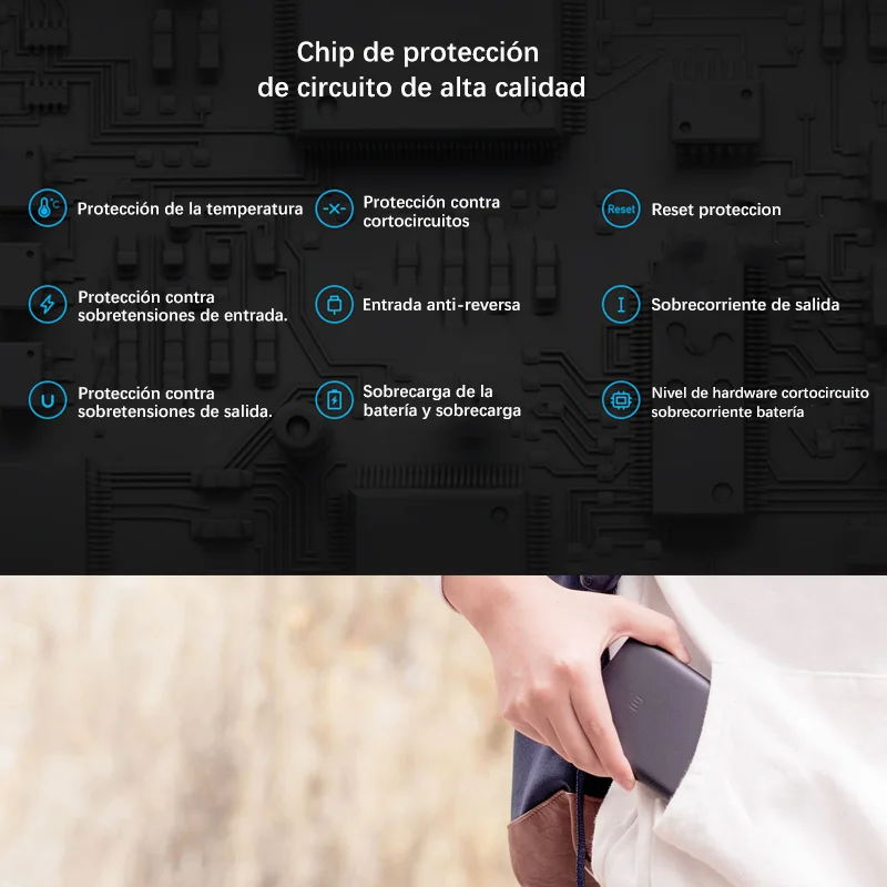 Original Xiaomi Mi Power Bank 2 10000mAh Two-way Quick Charge 14.1mm 10000 mAh Mobile Two | Мобильные телефоны и