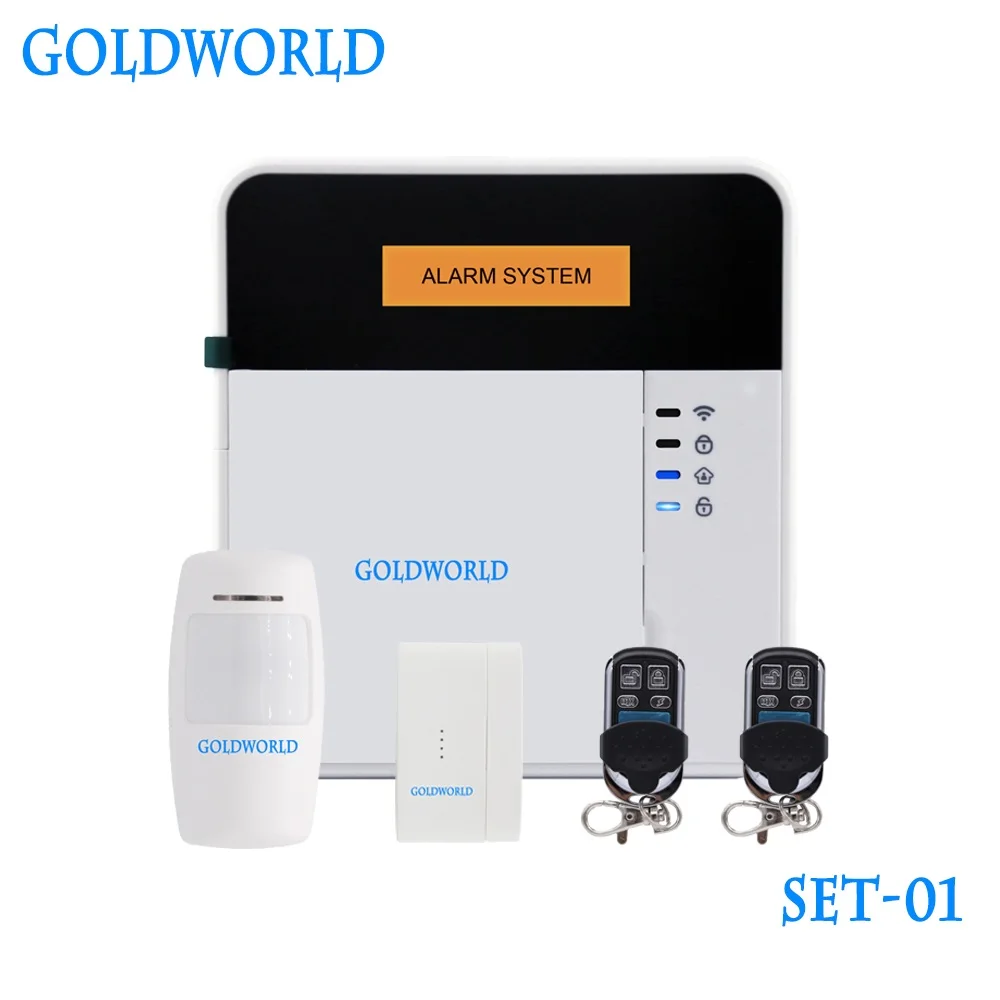 Беспроводная домашняя система безопасности приложение для IOS Android умная GSM