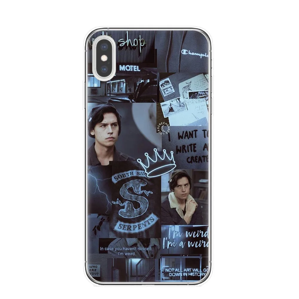 Дизайнерский чехол для телефона American TV Riverdale Series Cole Sprouse iPhone 8 7 6 6S Plus 5 5S SE XR X XS MAX
