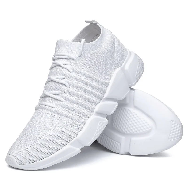 

Shoes Men Big Plus Size 39-48 High Quality Men's Shoes Casual Sneakers Ultralight Breathable Slip-On Fashion Red Black Shoes Man