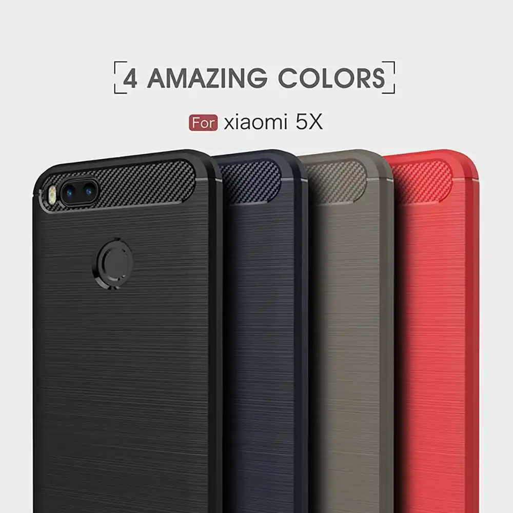 Mokoe mi модный Ударопрочный Мягкий силиконовый 5,1" для Xiaomi mi A1 чехол для Xiaomi mi A1 5X чехол для телефона