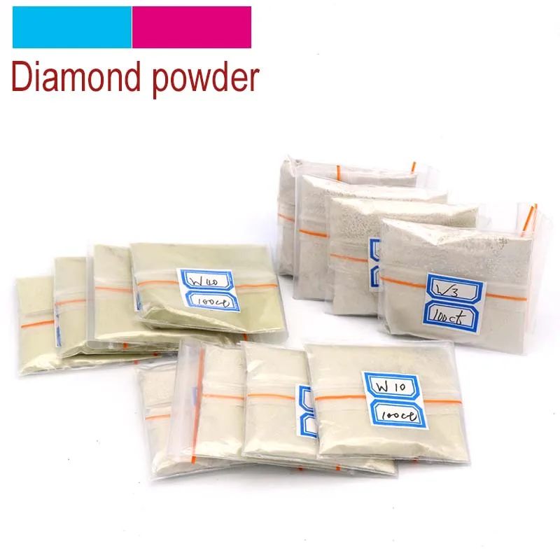 

100 carats / 20g W0.5 to W40 Polishing Powder Diamond Micron Powder Polishing Tools For Gemstones Jade Ceramics Carbide