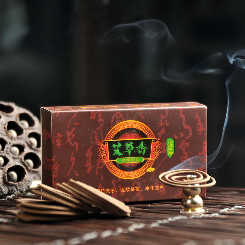 Is invisible to remove obstacles wormwood incense 2 hours 3 years Chen Aicao pure natural mosquito repellent inc |