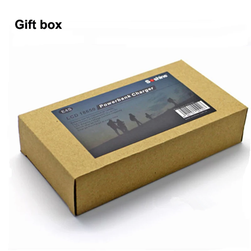 Внешний аккумулятор Soshine E4S с двумя USB портами и 2 слотами 18650|interface|interface usbinterface slots |