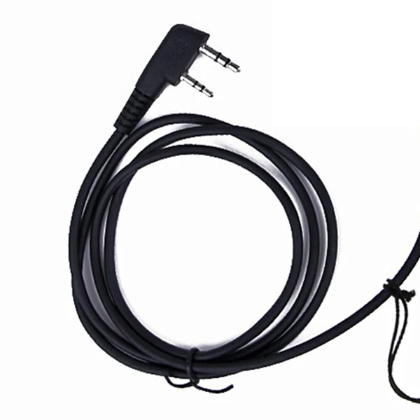 2 Pin 3 5 мм/2 мм уха Бар динамик микрофон PTT иди и болтай Walkie Talkie гарнитура для Kenwood