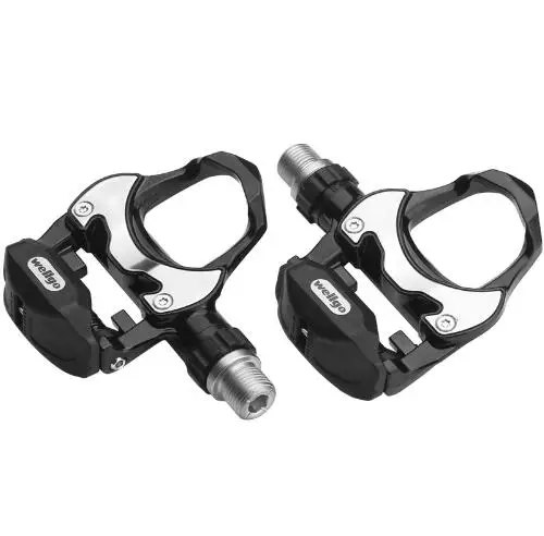 Wellgo R302 Aluminum Alloy Road Bike MTB Bicycle Pedals Self-locking Pedal Ultralight 270g/pair 3 colors | Спорт и развлечения